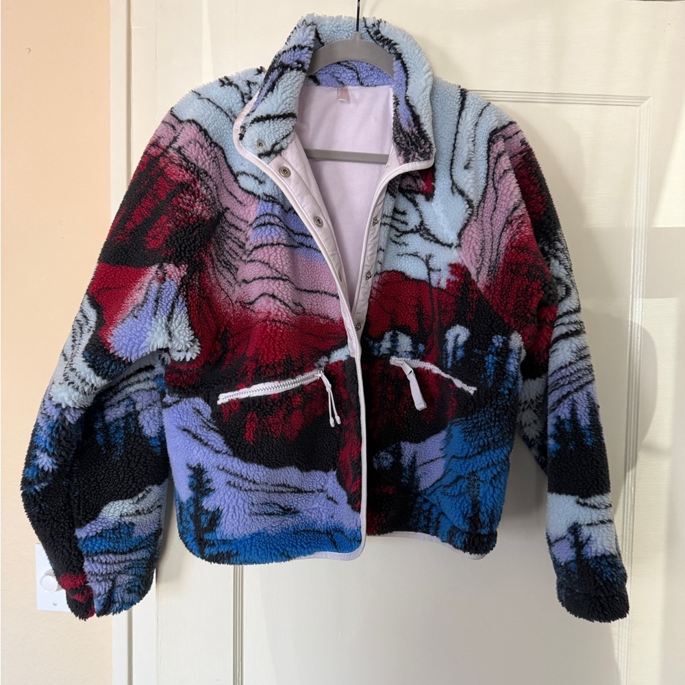 FP Movement by Free People Lavender Fleece Jacket